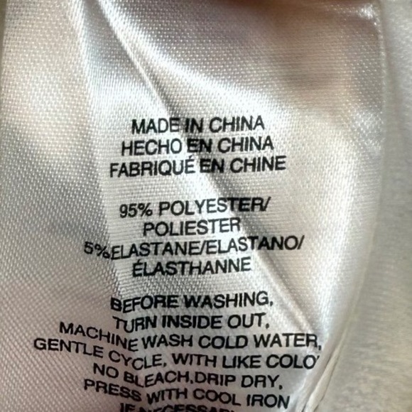 NWT Jones New York Lattice Eyelet Blouse, White, Size Large - Picture 3 of 10